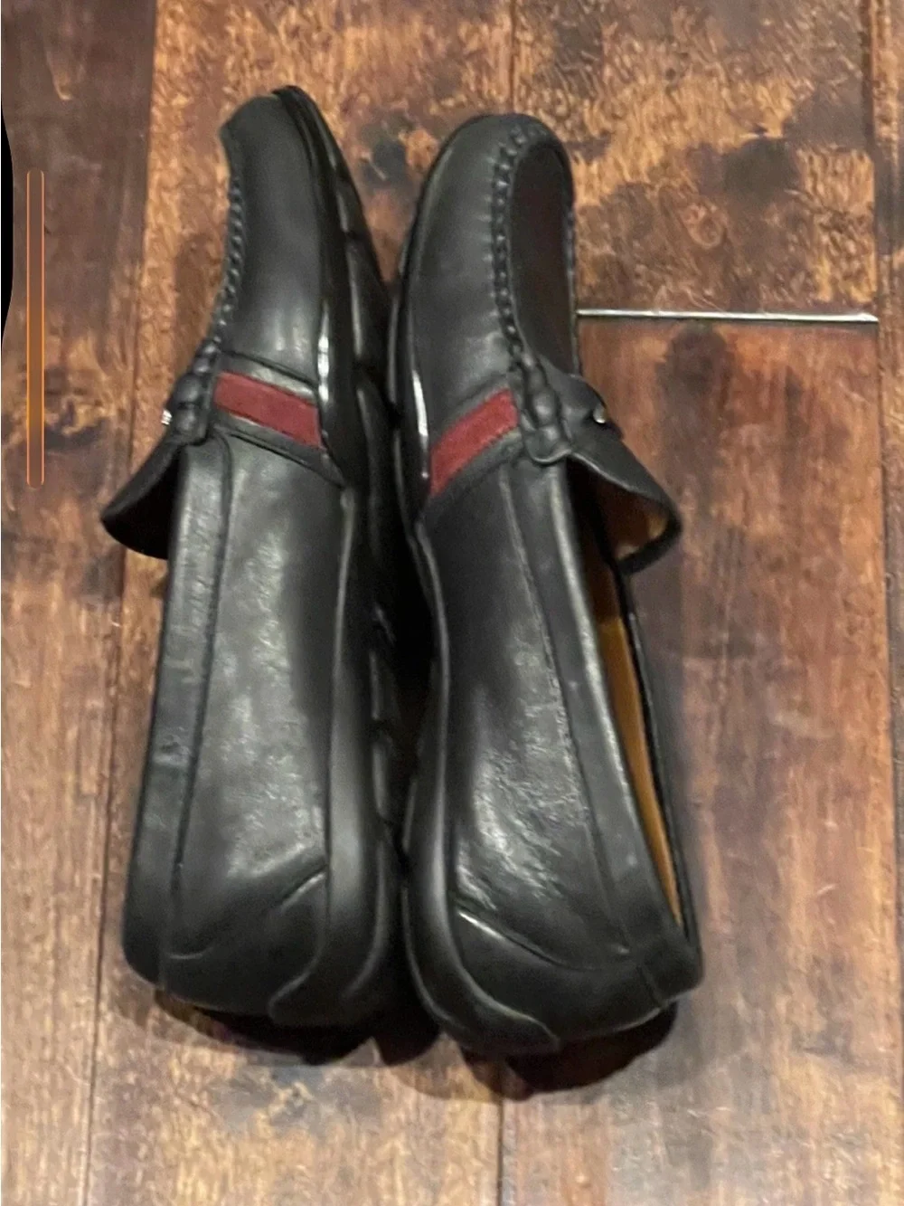 Allen Edmonds Men’s Black Leather Bit Driving Loafers Shoes Size 11D
